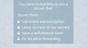 شروع چت خصوصی در تلگرام