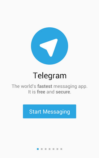 اجرا کردن تلگرام
