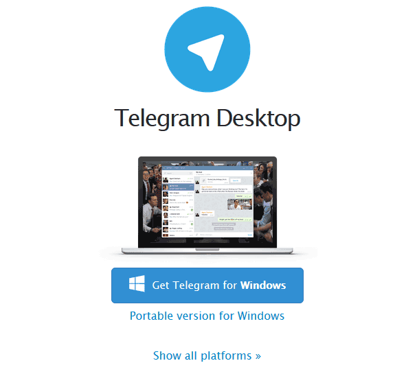 دانلود تلگرام پرتابل برای کامپیوتر