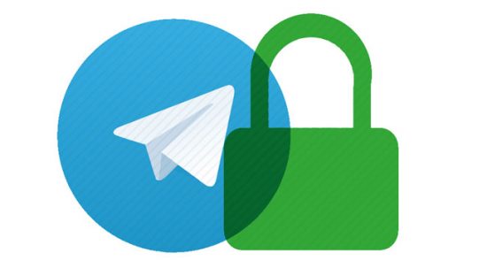 علامت قفل سبز کنار اسم در تلگرام